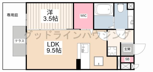 ローズガーデンの間取り