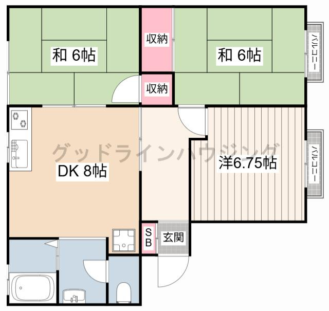 グレースヒルの間取り