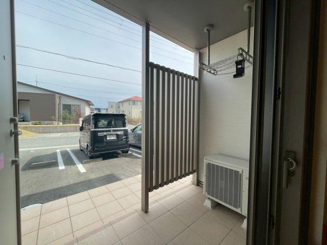 スカイラークＫのバルコニー