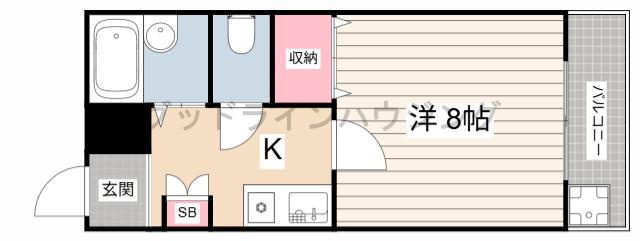 ルーキー東条の間取り