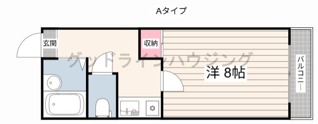 ルーキー東条の間取り