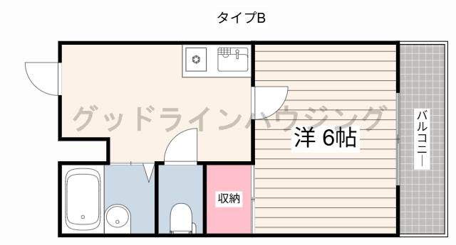 ルーキー東条の間取り