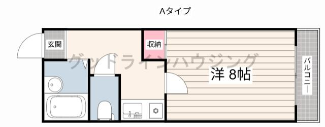 ルーキー東条の間取り