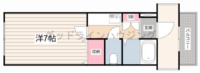 パークハウスイッセイの間取り