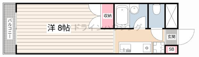 アレックスやしろの間取り