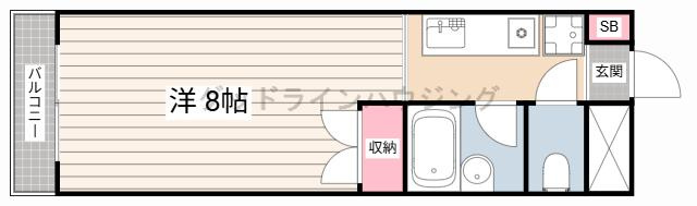 アレックスやしろの間取り