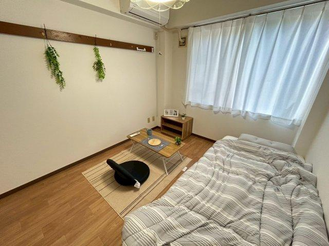 千鳥川ドミトリーのバルコニー