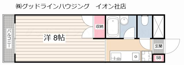 アレックスやしろの間取り