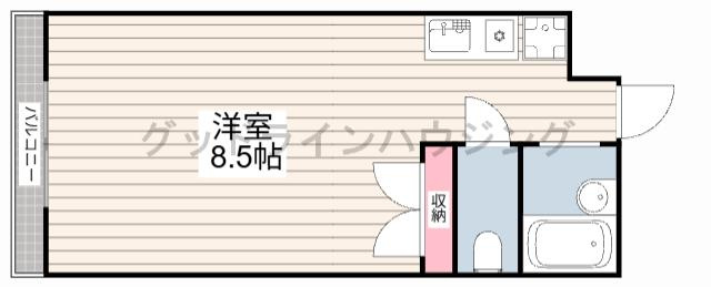 ルナTAKINOの間取り