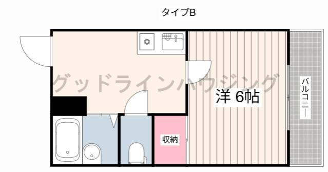 ルーキー東条の間取り