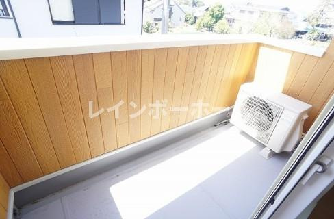 ビーヨンドⅡのバルコニー
