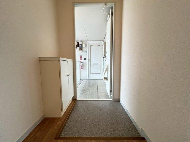 ハイツどりーむの玄関