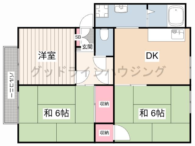 ハイツどりーむの間取り