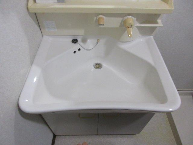 ハイツゆらのの洗面所