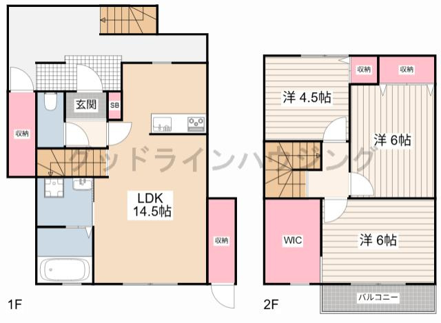 マハロ南山の間取り