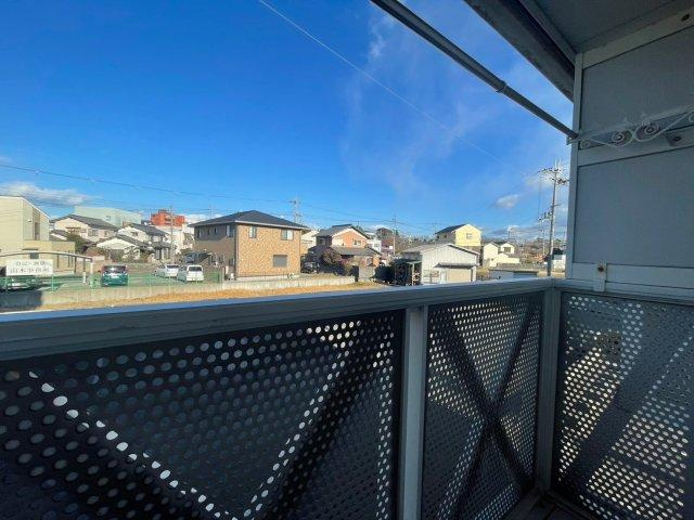 カーサYASIROのバルコニー