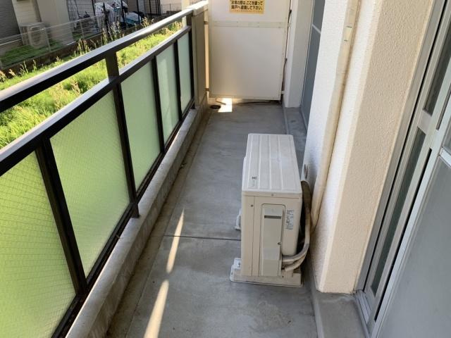 サニーハイム東出口のバルコニー