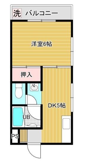 第３小倉コーポの間取り