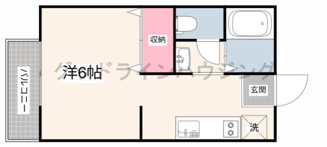 サンライフアイAの間取り
