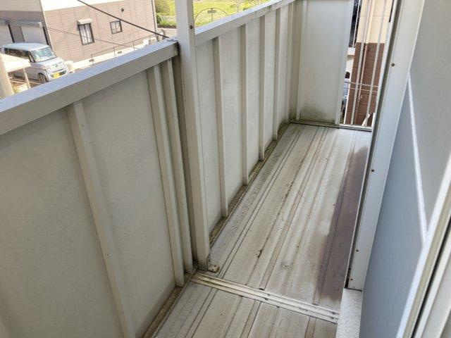 ハイツフォレストのバルコニー