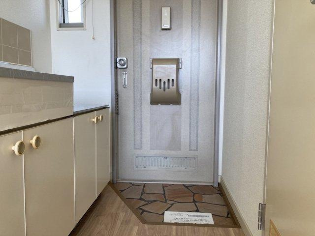 ヒューマンハイツⅠの玄関