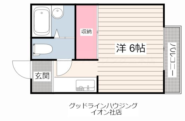 ヒューマンハイツⅠの間取り