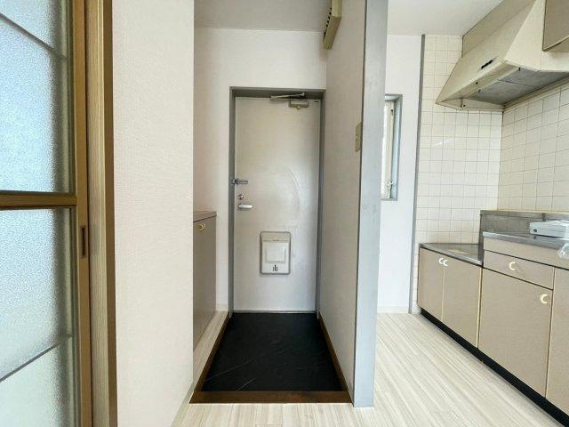 サンクスの玄関