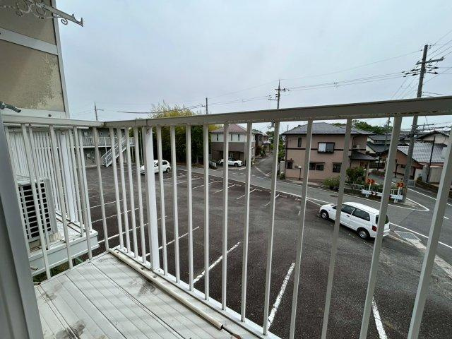 ヒューマンハイツⅡのバルコニー