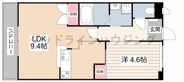 アメニティ・ハイムの間取り