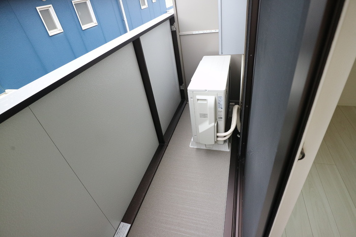 D-ROOM上滝野のバルコニー