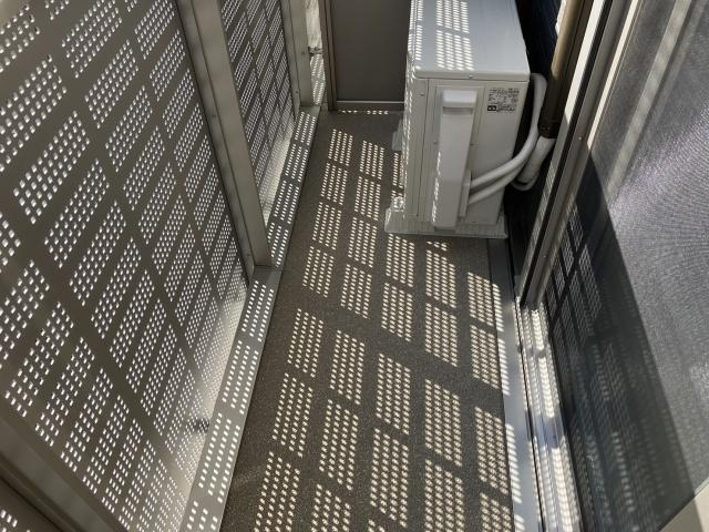 Ｄ－ｒｏｏｍ社Ⅱのバルコニー