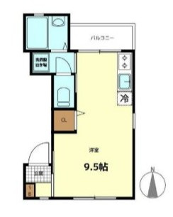 【間取り】 | ベルサークル北新宿