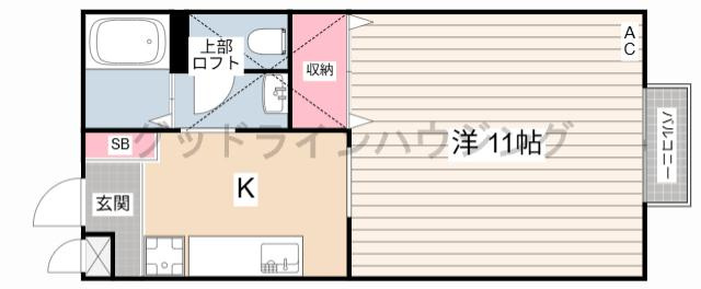 コートヴィラの間取り