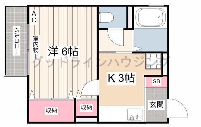 ウィステリアの間取り