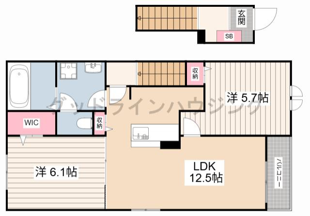 ディオパルコの間取り