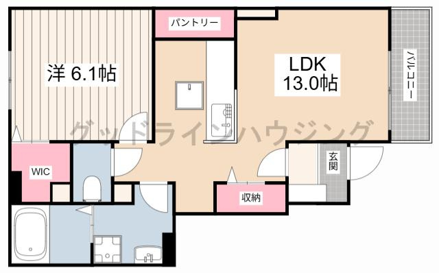 ラボールⅡの間取り