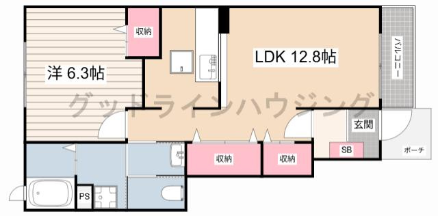サンセールⅣの間取り