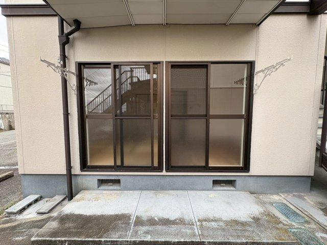 ハイツ2番館のバルコニー