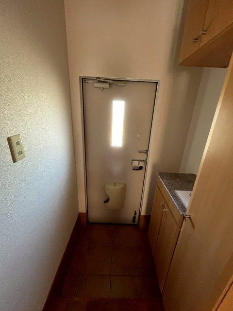 セレーノやしろ　Ａの玄関