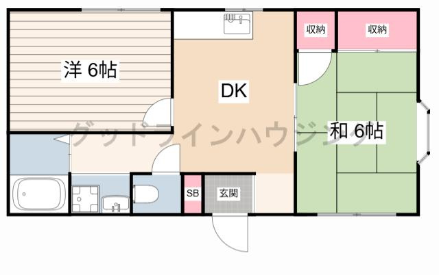 ヴィザ・シャトー社の間取り
