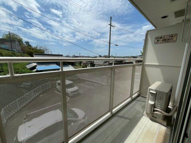 ドリーム新町のバルコニー