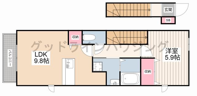 ドリーム新町の間取り