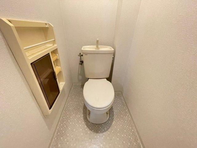 パークシティタキノ青色のトイレ