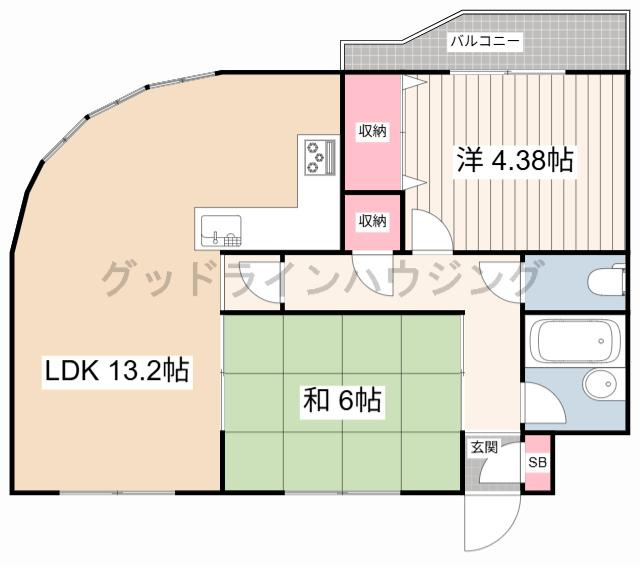 ロイヤルルベールの間取り