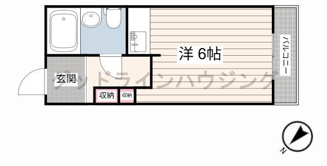 ドミトリーⅠの間取り