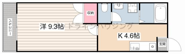 アネックス藤の間取り
