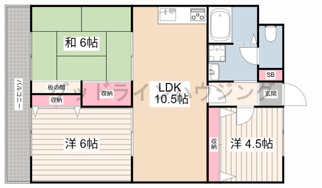 ルミエール社の間取り