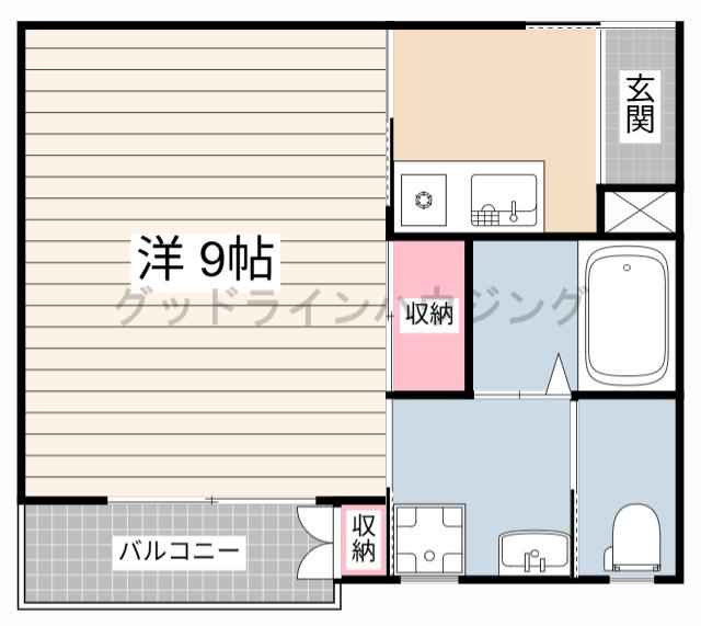 ハイツ・コンブリオの間取り