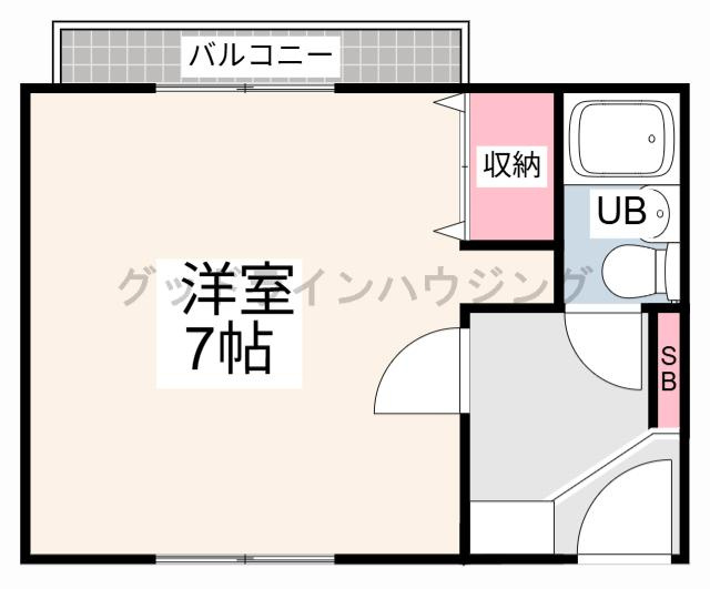 シャンの間取り
