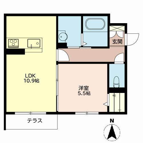カーサリープの間取り